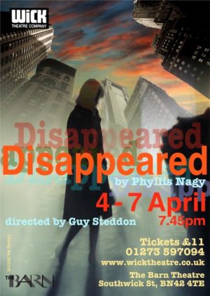 disappeared-playbill